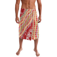 Red Palaka Hawaii Leis Lavalava Hawaiian-plaid Elegant Tropical Vibes LT14 Red - Polynesian Pride