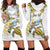 Personalised Aloha Hawaii Niihau Island Hoodie Dress Forbidden Isle Map Shell Lei