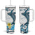 Personalised Aloha Hawaii Kahoolawe Island Tumbler With Handle Target Isle Map With Humpback Whale