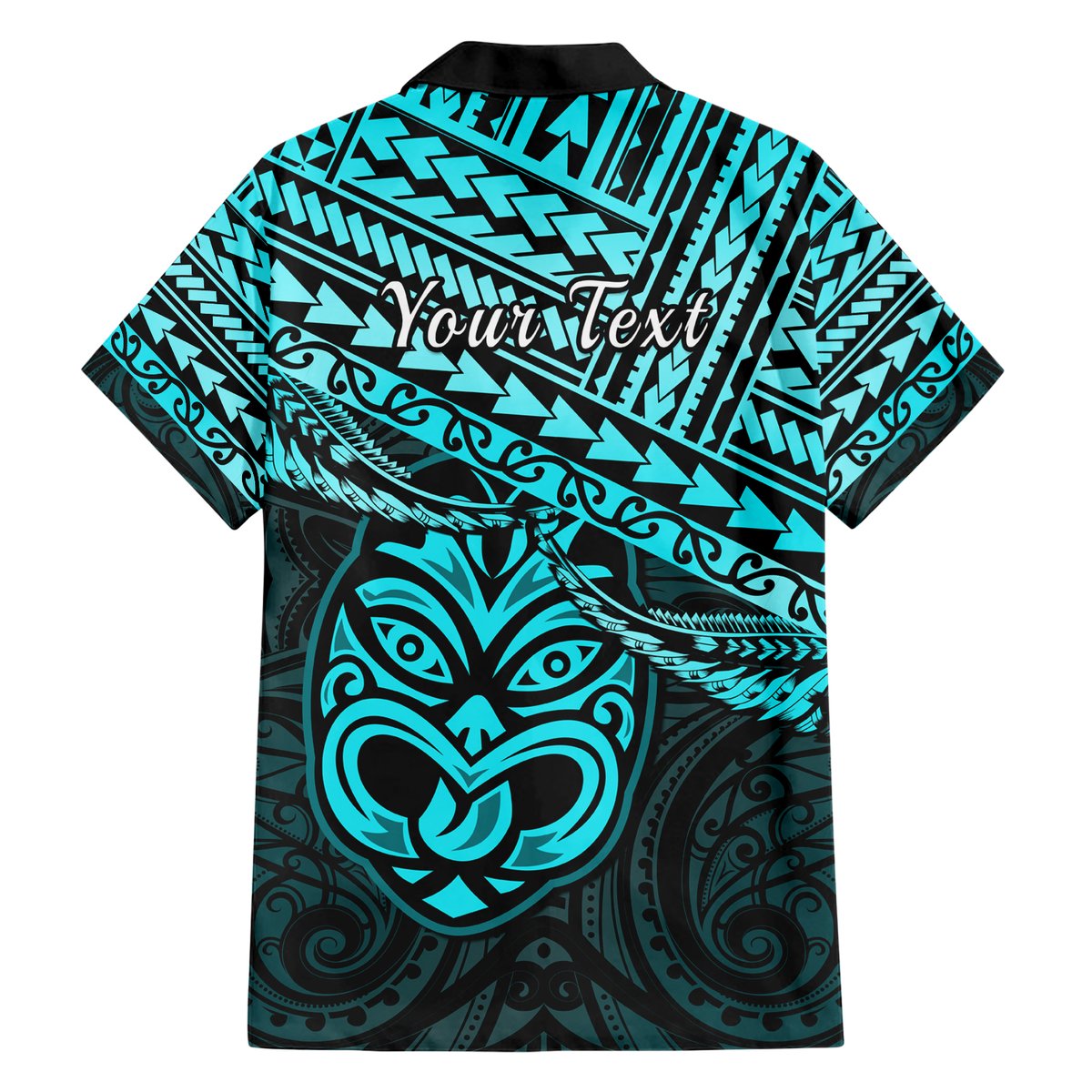Personalised Matariki New Zealand Hawaiian Shirt Maori New Year Tiki Turquoise Version LT14 - Polynesian Pride