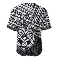 Personalised Matariki New Zealand Baseball Jersey Maori New Year Tiki Black Version LT14 - Polynesian Pride