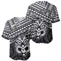 Personalised Matariki New Zealand Baseball Jersey Maori New Year Tiki Black Version LT14 - Polynesian Pride