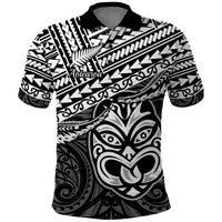 Custom Matariki New Zealand Polo Shirt Maori New Year Tiki Black Version LT14 Black - Polynesian Pride