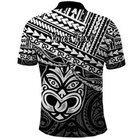 Custom Matariki New Zealand Polo Shirt Maori New Year Tiki Black Version LT14 - Polynesian Pride