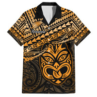 Matariki New Zealand Hawaiian Shirt Maori New Year Tiki Gold Version LT14 Gold - Polynesian Pride