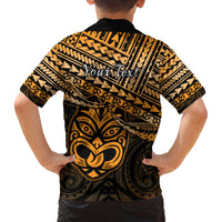 Personalised Matariki New Zealand Hawaiian Shirt Maori New Year Tiki Gold Version LT14 - Polynesian Pride