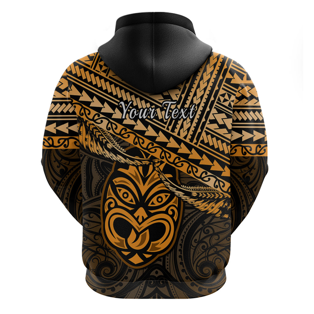 Custom Matariki New Zealand Hoodie Maori New Year Tiki Gold Version LT14 - Polynesian Pride