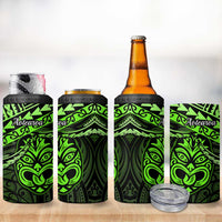 Matariki New Zealand 4 in 1 Can Cooler Tumbler Maori New Year Tiki Green Version LT14 - Polynesian Pride