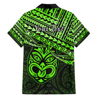 Personalised Matariki New Zealand Hawaiian Shirt Maori New Year Tiki Green Version LT14 - Polynesian Pride