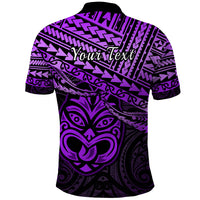 Custom Matariki New Zealand Polo Shirt Maori New Year Tiki Purple Version LT14 - Polynesian Pride