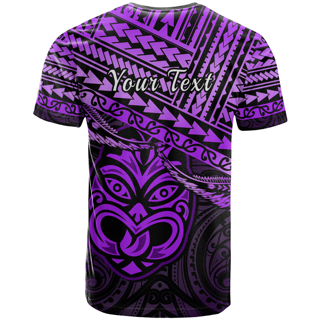 Custom Matariki New Zealand T Shirt Maori New Year Tiki Purple Version LT14 - Polynesian Pride