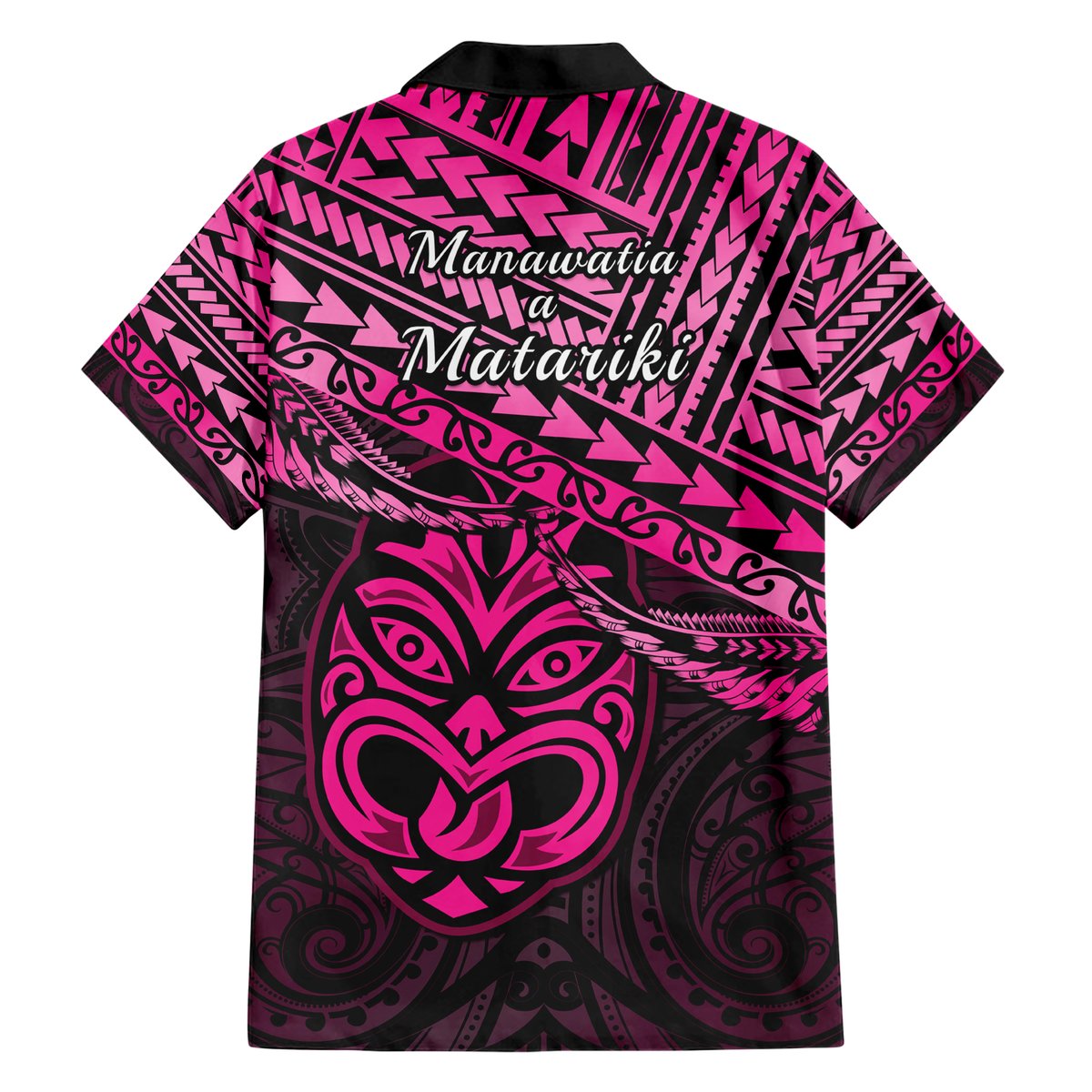 Matariki New Zealand Hawaiian Shirt Maori New Year Tiki Pink Version LT14 - Polynesian Pride