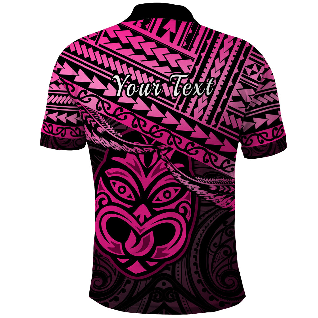 Custom Matariki New Zealand Polo Shirt Maori New Year Tiki Pink Version LT14 - Polynesian Pride