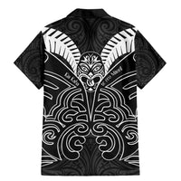 Kia Kaha Te Reo Maori Family Matching Mermaid Dress and Hawaiian Shirt Aotearoa Hei Tiki With Hongi LT14 - Polynesian Pride