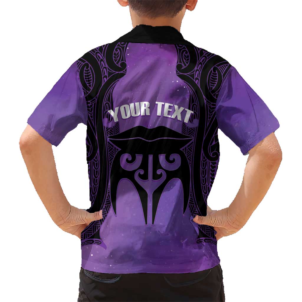 Personalised New Zealand Suffrage Day Hawaiian Shirt Maori Tattoo Galaxy Vibe LT14 - Polynesian Pride