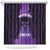 Personalised New Zealand Suffrage Day Shower Curtain Maori Tattoo Galaxy Vibe - Polynesian Pride