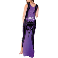 Personalised New Zealand Suffrage Day Tank Maxi Dress Maori Tattoo Galaxy Vibe LT14 - Polynesian Pride