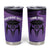 Personalised New Zealand Suffrage Day Tumbler Cup Maori Tattoo Galaxy Vibe - Polynesian Pride