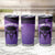 Personalised New Zealand Suffrage Day Tumbler Cup Maori Tattoo Galaxy Vibe - Polynesian Pride