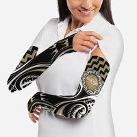Aotearoa Waikato Tainui Personalised Arm Sleeves Maori Iwi Poutama Puhoro Tattoo LT14 - Polynesian Pride