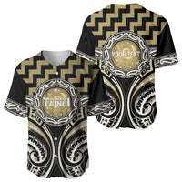 Aotearoa Waikato Tainui Personalised Baseball Jersey Maori Iwi Poutama Puhoro Tattoo LT14 - Polynesian Pride