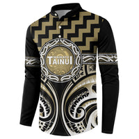 Aotearoa Waikato Tainui Personalised Button Sweatshirt Maori Iwi Poutama Puhoro Tattoo LT14 - Polynesian Pride