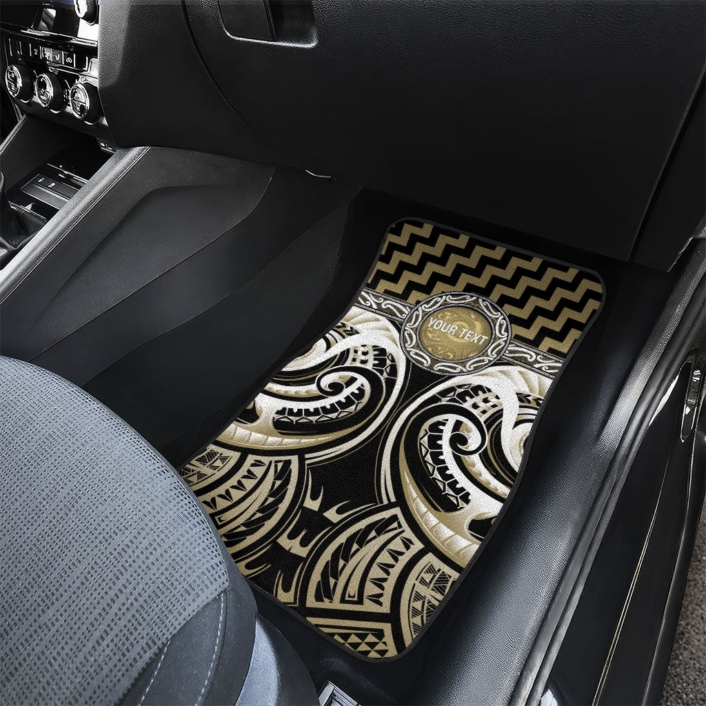 Aotearoa Waikato Tainui Personalised Car Mats Maori Iwi Poutama Puhoro Tattoo LT14 - Polynesian Pride