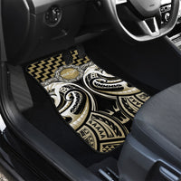 Aotearoa Waikato Tainui Personalised Car Mats Maori Iwi Poutama Puhoro Tattoo LT14 - Polynesian Pride