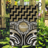 Aotearoa Waikato Tainui Garden Flag Maori Iwi Poutama Puhoro Tattoo LT14 Garden Flag Old Yellow - Polynesian Pride