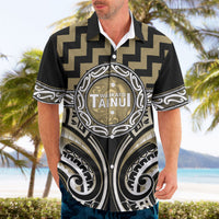 Aotearoa Waikato Tainui Personalised Hawaiian Shirt Maori Iwi Poutama Puhoro Tattoo LT14 - Polynesian Pride