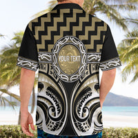 Aotearoa Waikato Tainui Personalised Hawaiian Shirt Maori Iwi Poutama Puhoro Tattoo LT14 - Polynesian Pride