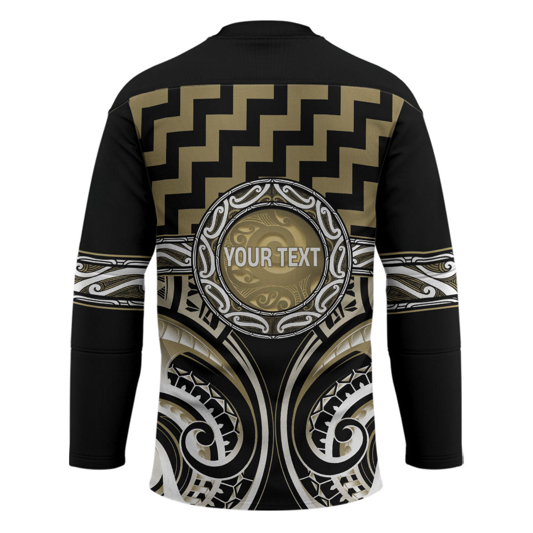 Aotearoa Waikato Tainui Personalised Hockey Jersey Maori Iwi Poutama Puhoro Tattoo LT14 - Polynesian Pride
