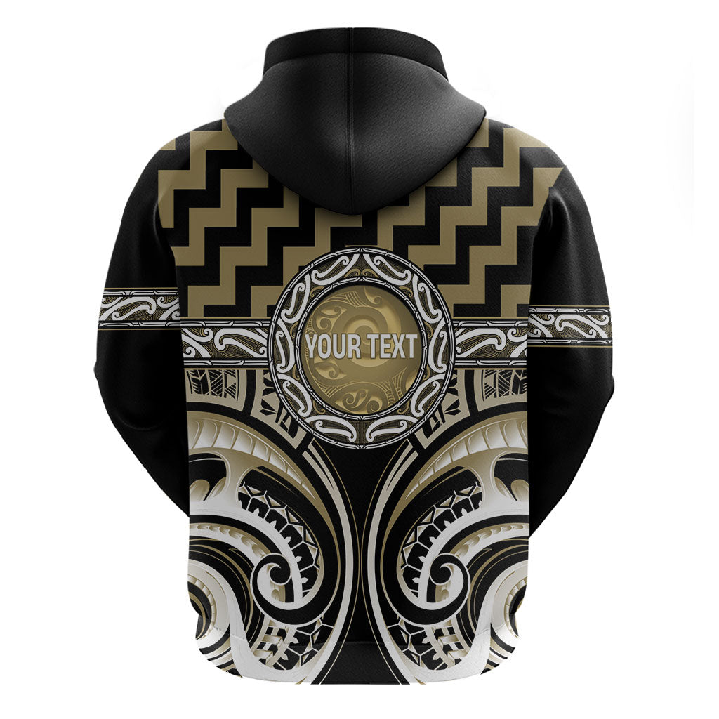 Aotearoa Waikato Tainui Personalised Hoodie Maori Iwi Poutama Puhoro Tattoo LT14 - Polynesian Pride