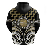 Aotearoa Waikato Tainui Personalised Hoodie Maori Iwi Poutama Puhoro Tattoo LT14 - Polynesian Pride