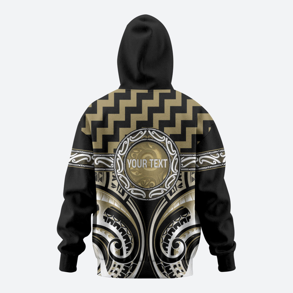 Aotearoa Waikato Tainui Personalised Hoodie Maori Iwi Poutama Puhoro Tattoo LT14 - Polynesian Pride