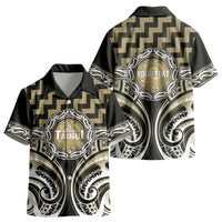 Aotearoa Waikato Tainui Personalised Kid Hawaiian Shirt Maori Iwi Poutama Puhoro Tattoo LT14 - Polynesian Pride
