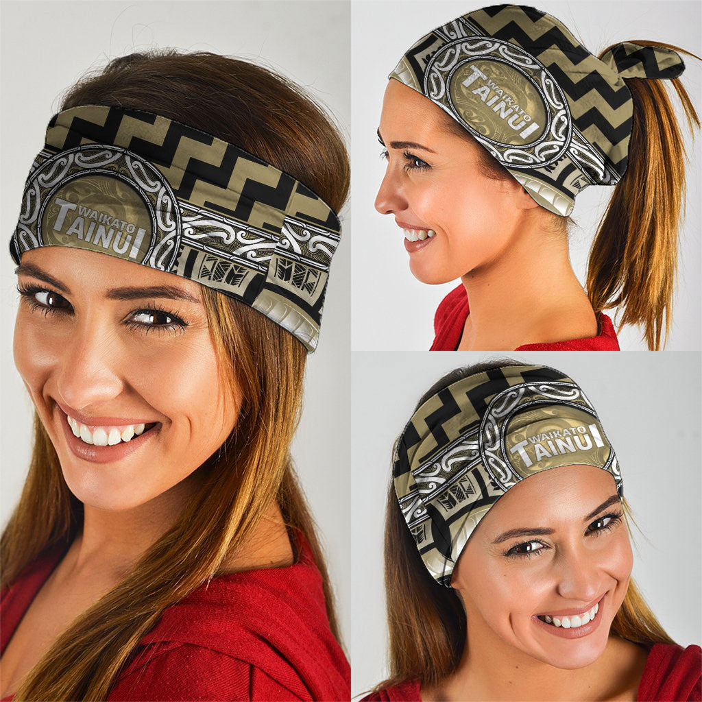 Aotearoa Waikato Tainui Neck Gaiter Maori Iwi Poutama Puhoro Tattoo LT14 - Polynesian Pride