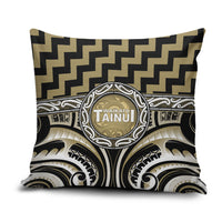 Aotearoa Waikato Tainui Pillow Cover Maori Iwi Poutama Puhoro Tattoo LT14 Old Yellow - Polynesian Pride
