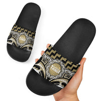 Aotearoa Waikato Tainui Slide Sandals Maori Iwi Poutama Puhoro Tattoo LT14 - Polynesian Pride