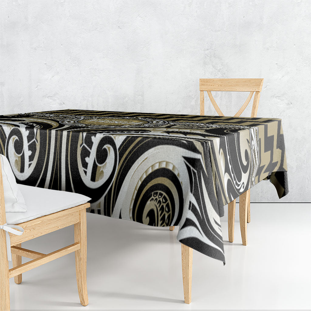 Aotearoa Waikato Tainui Tablecloth Maori Iwi Poutama Puhoro Tattoo LT14 - Polynesian Pride