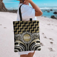 Aotearoa Waikato Tainui Tote Bag Maori Iwi Poutama Puhoro Tattoo LT14 - Polynesian Pride
