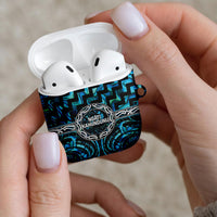 Aotearoa Ngati Kahungunu AirPods Case Maori Iwi Poutama Puhoro Tattoo LT14 - Polynesian Pride