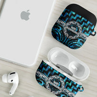 Aotearoa Ngati Kahungunu AirPods Case Maori Iwi Poutama Puhoro Tattoo LT14 - Polynesian Pride