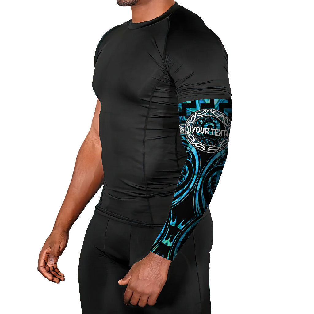 Aotearoa Ngati Kahungunu Personalised Arm Sleeves Maori Iwi Poutama Puhoro Tattoo LT14 - Polynesian Pride
