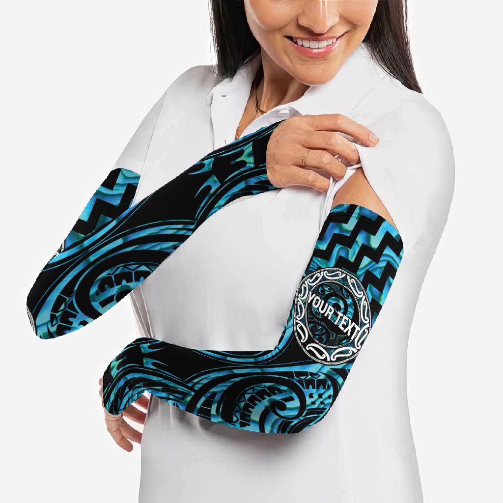 Aotearoa Ngati Kahungunu Personalised Arm Sleeves Maori Iwi Poutama Puhoro Tattoo LT14 - Polynesian Pride
