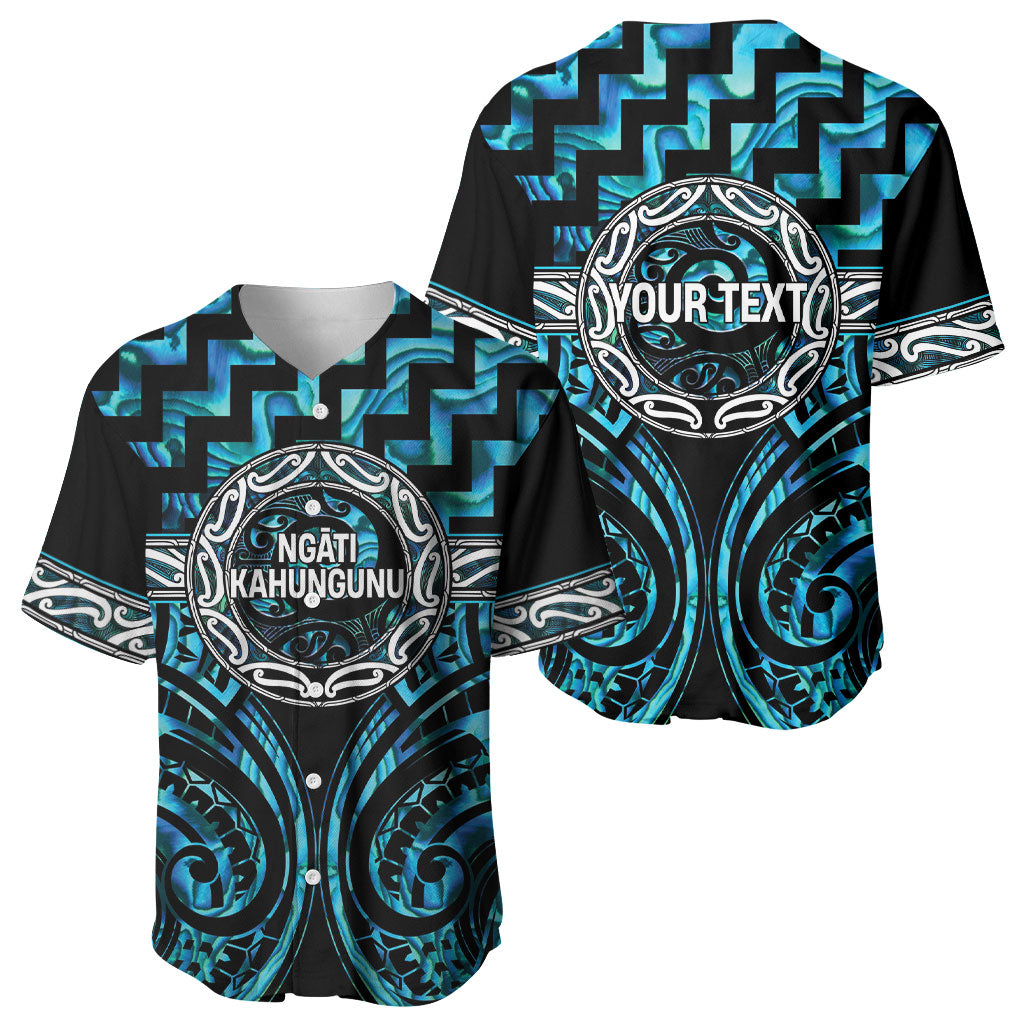 Aotearoa Ngati Kahungunu Personalised Baseball Jersey Maori Iwi Poutama Puhoro Tattoo LT14 - Polynesian Pride