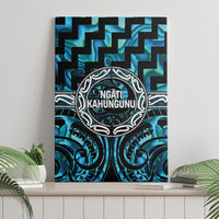 Aotearoa Ngati Kahungunu Canvas Wall Art Maori Iwi Poutama Puhoro Tattoo LT14 - Polynesian Pride