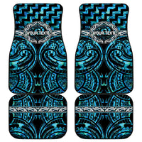 Aotearoa Ngati Kahungunu Personalised Car Mats Maori Iwi Poutama Puhoro Tattoo LT14 - Polynesian Pride