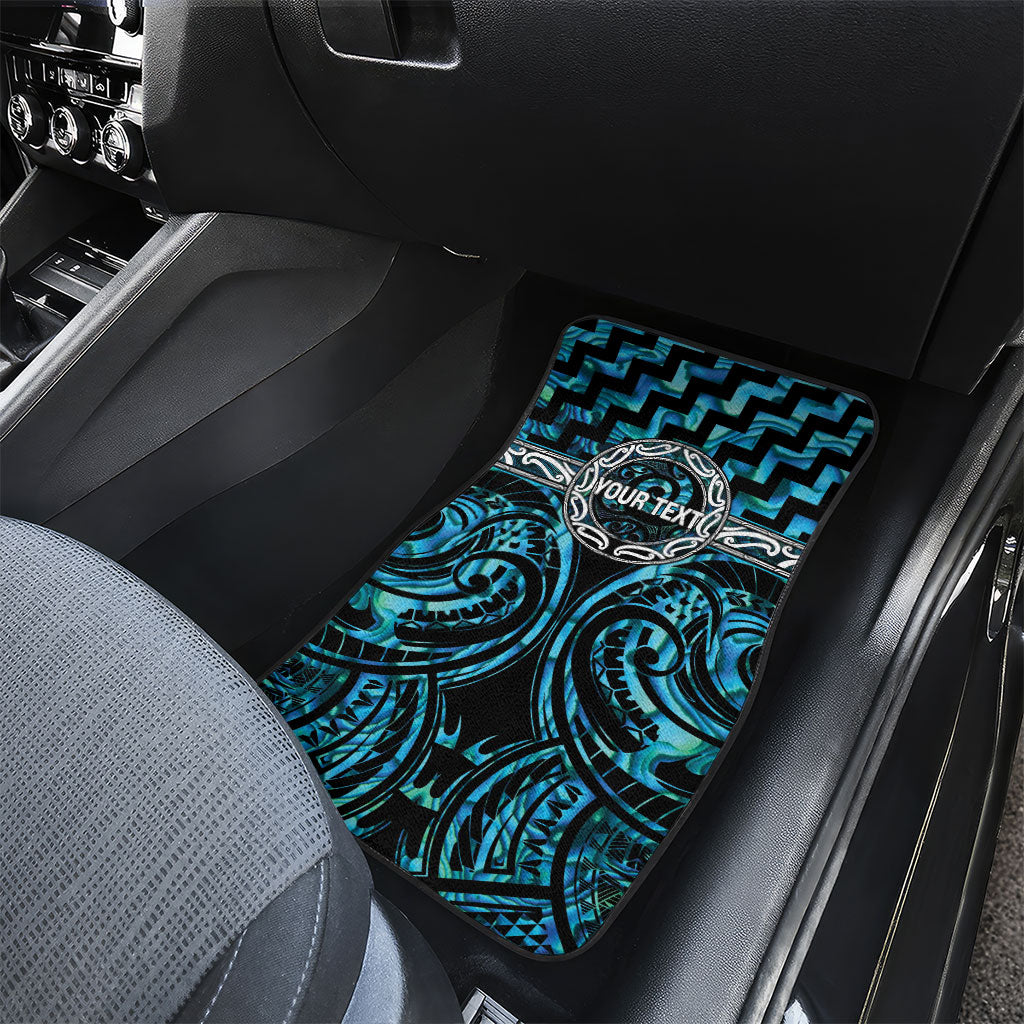 Aotearoa Ngati Kahungunu Personalised Car Mats Maori Iwi Poutama Puhoro Tattoo LT14 - Polynesian Pride