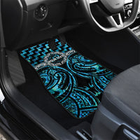 Aotearoa Ngati Kahungunu Personalised Car Mats Maori Iwi Poutama Puhoro Tattoo LT14 - Polynesian Pride